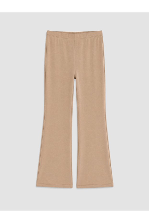 Rmz Gi̇yi̇m Farkiyla Spanish Leg Girls' Leggings with Waist Cord