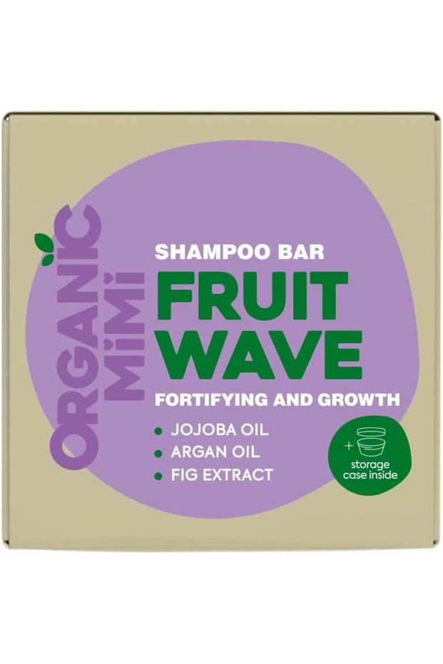 Fortifying & Growth Fruit Wave Shampoo Bar 50g – Strengthening, Nourishing & Eco-Friendly Hair Care