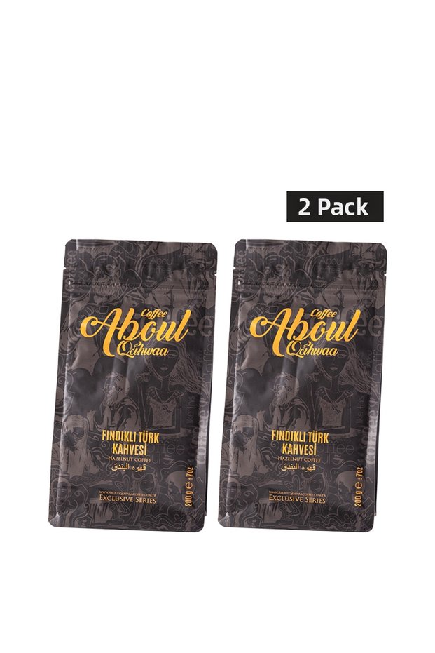 Turkish Coffee with Nuts 200 Gr - Advantage Pack of 2