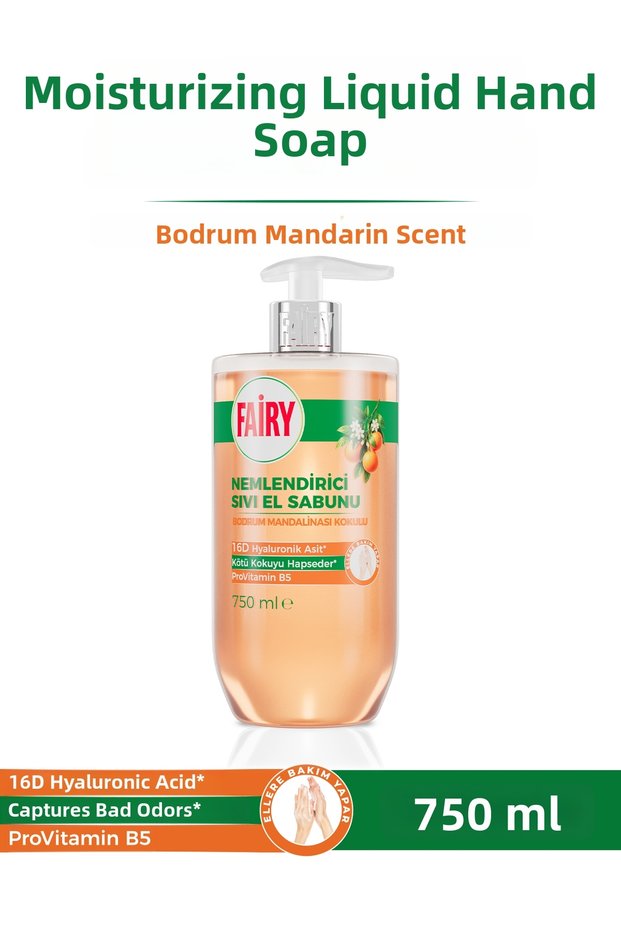 Liquid Hand Soap Bodrum Tangerine Scented 750 ml