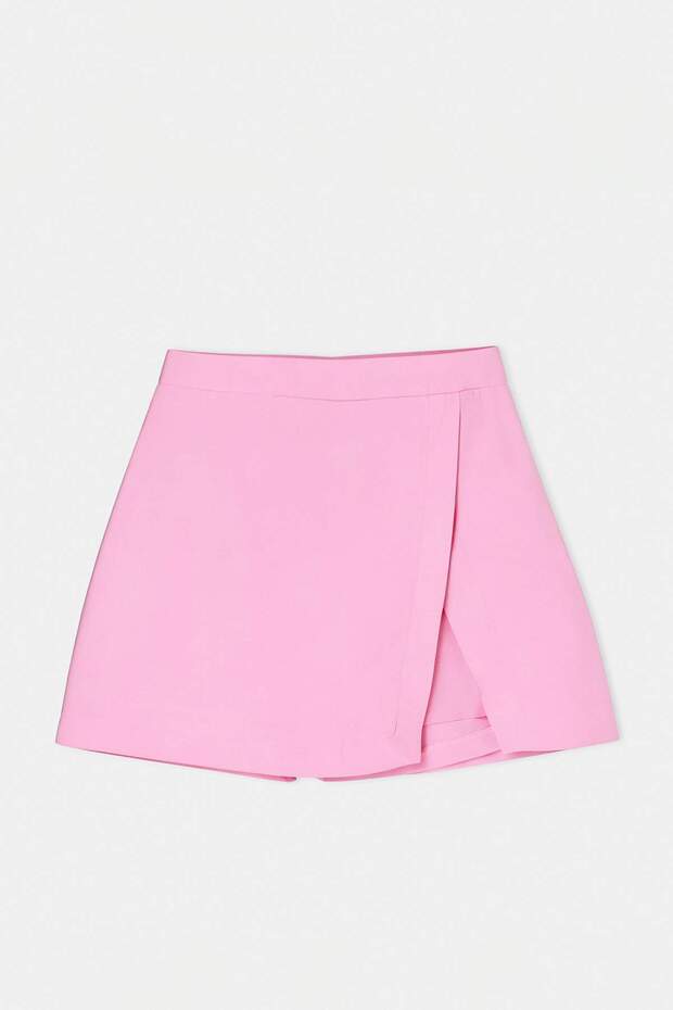 Pembe Modal Mini Şort Etek TWOSS26ET00107 - 5