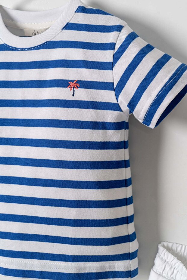 Nk 41603-Striped T-Shirt 1/4