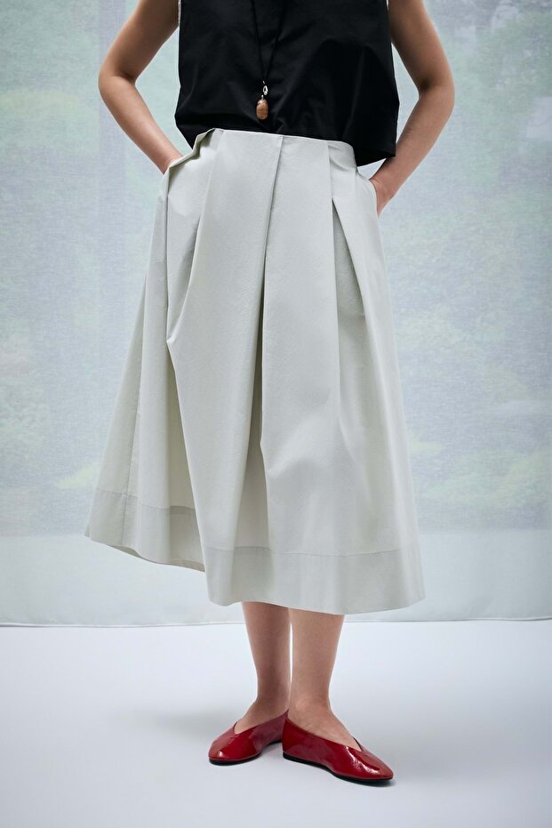121300007 Luna Women's Skirt Ecru