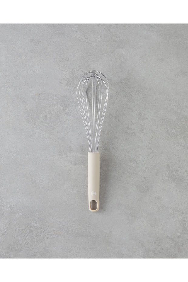 Maisy Stainless Steel Whisk 30 cm Cream