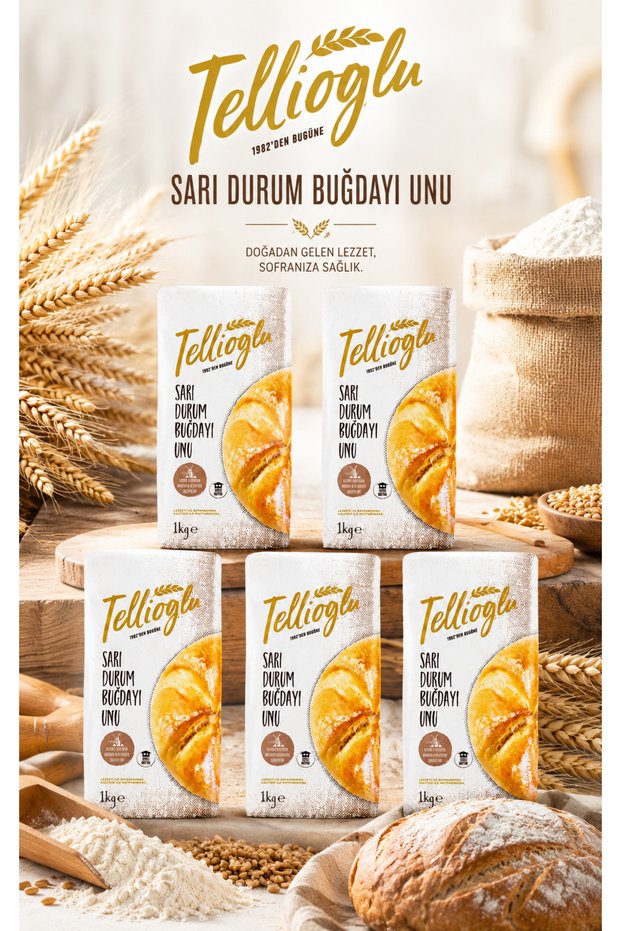 Sarı Buğday Unu 5x1 kg