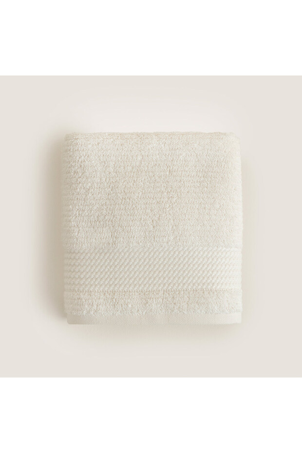 Eva Cotton 100% Cotton Face Towel 50X90 cm Ecru