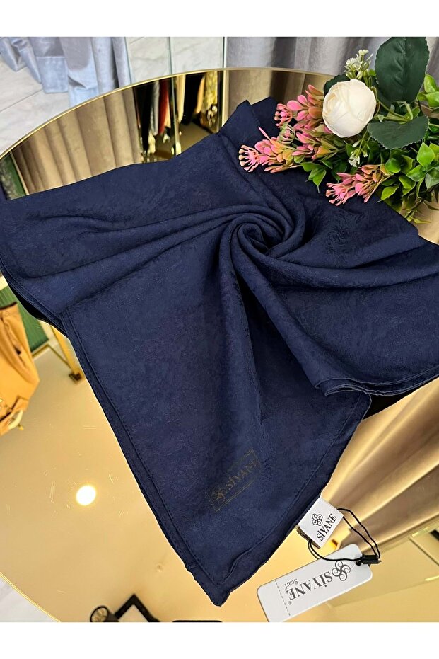 Si̇yane Li̇za Effected Voile Scarf - 3