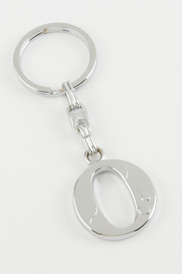 Ilkeshop Lettered (12443) Metal Keychain-O