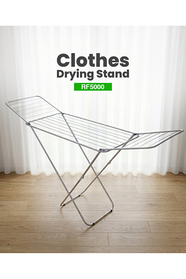 RF5000 Large Folding Clothes Airer