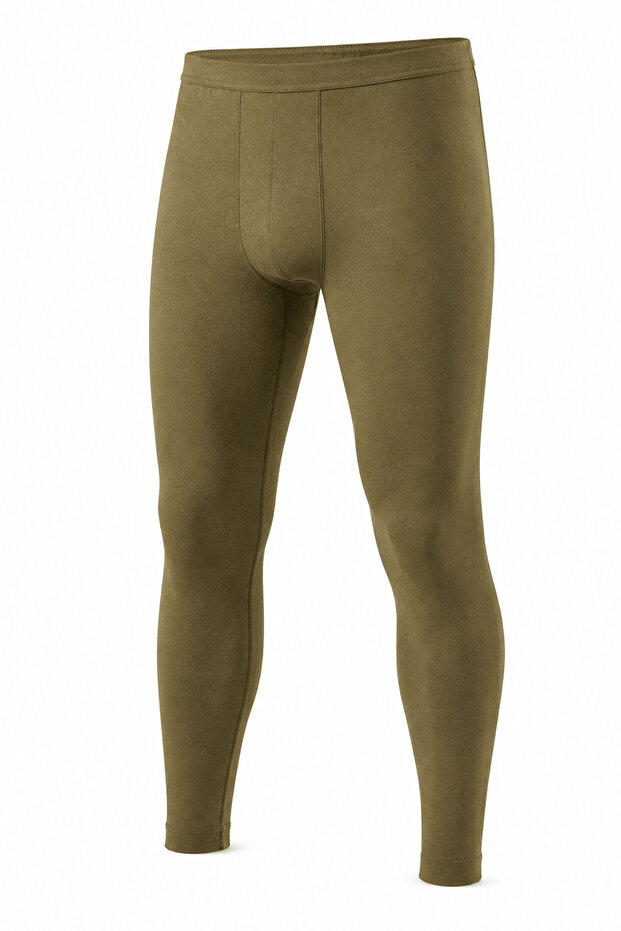 Tutku Men's Thermal Leggings Underwear - Winter Long Sleeve Brushed Inside Heat Balanced Thermal Bottom