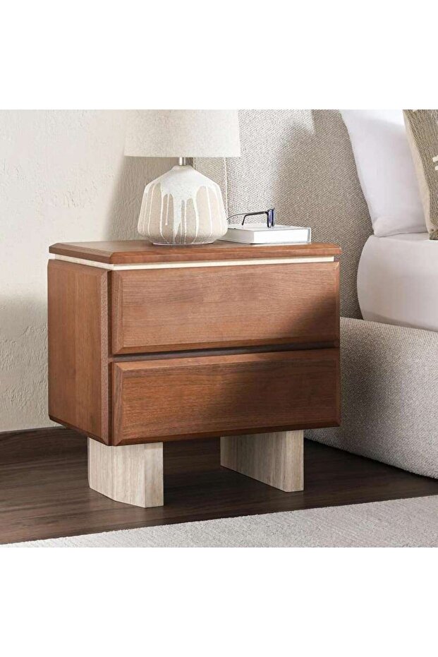 Dante Nightstand - Walnut