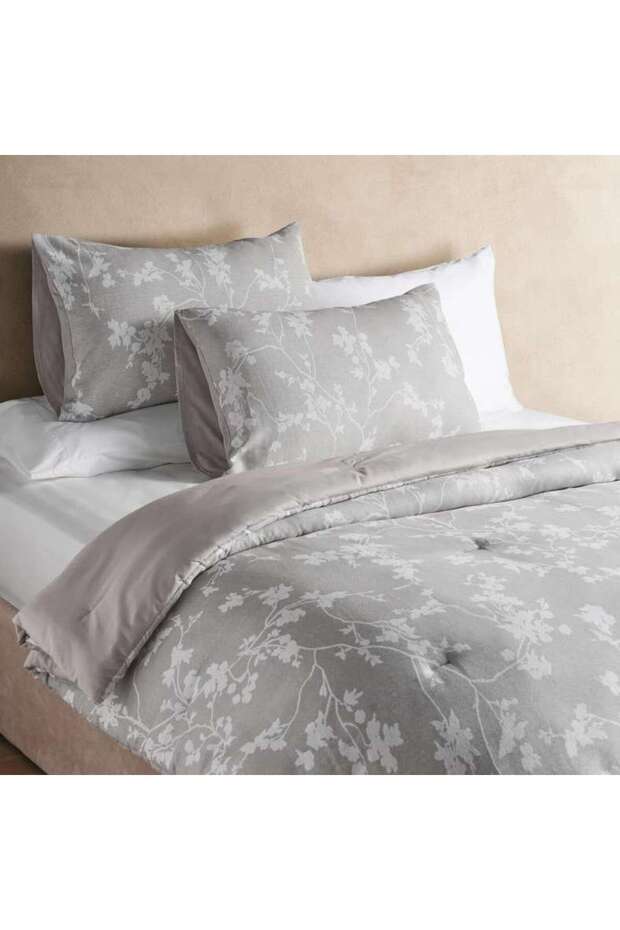 Larkspur 3-piece Queen Comforter Set 200x240cm - Grey