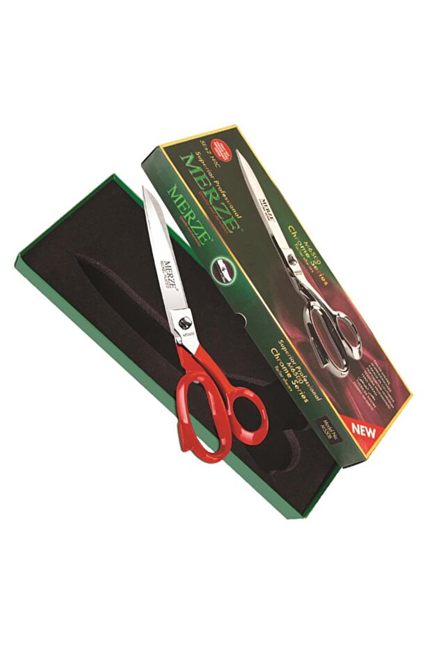 مقص خياط إنتاج خاص من Merze مع صندوق D-121 (m-5508)