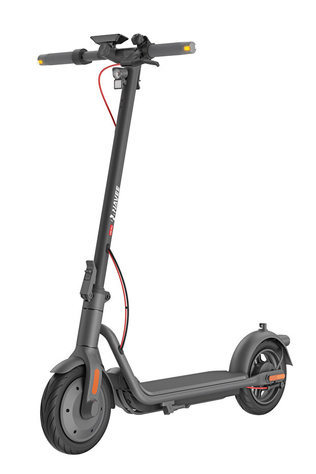 V25i Pro 600 Watt 25 Km Menzil Elektrikli Scooter Siyah