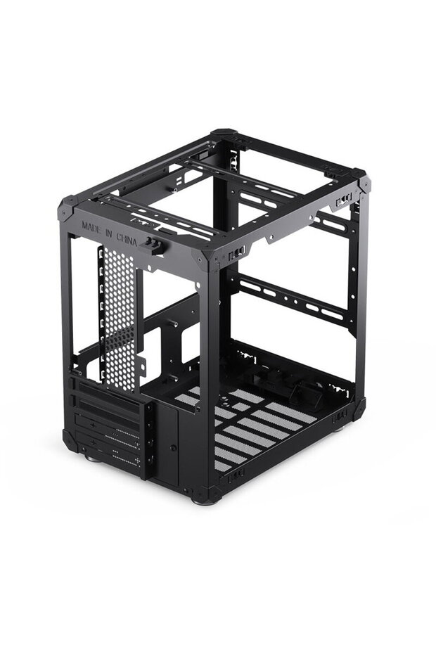 C6 Micro-ATX Case - black - 6