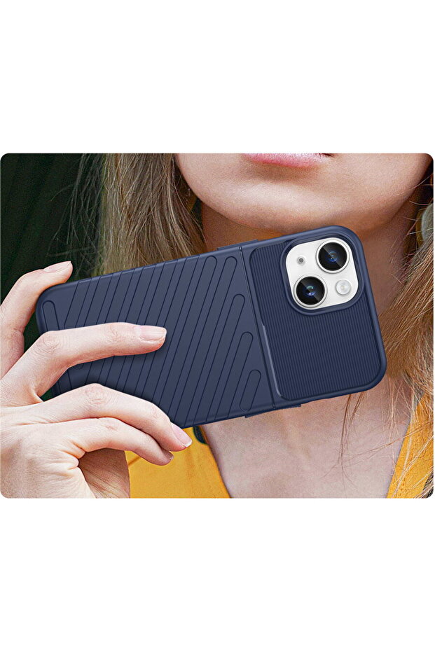 Thunder Case iPhone 14 Plus blue armored case - 5