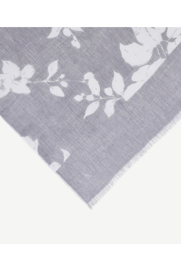 Floral patterned shawl - 2
