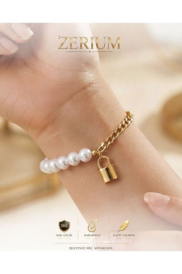 Locking Dreams 316L Elegant Steel Bracelet for Women