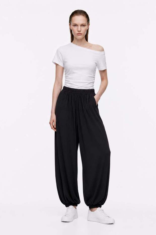 Modal Baggy Trousers