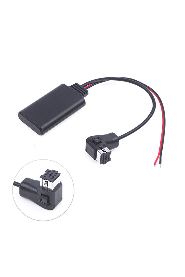 1 Pc Car Bluetooth-compatible Audio Receiver Compatible With Pioneer Ip-Bus 11Pin Aux Adapter