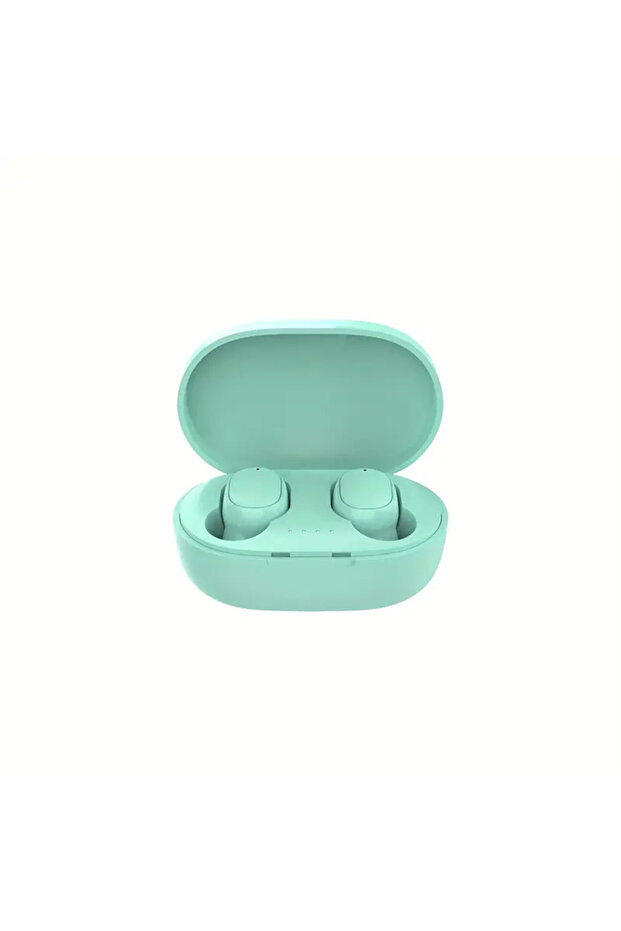 Green TWS A6S Headset Wireless Earphones Bluetooth Headphones Sport LED Display Touch Stereo Fone Bl