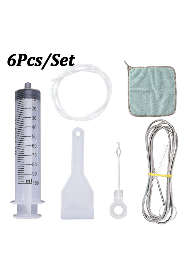 6Pcs 5Pcs/Set Refrigerator Drain Hole Clog Remover Dredge Cleaning Tools Fridge Hole Brush Water Out