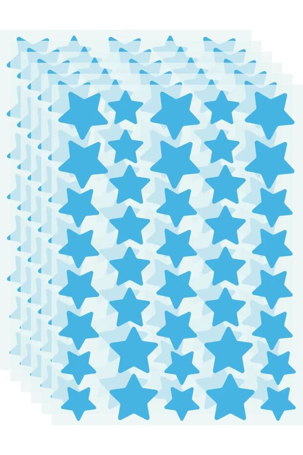 lan 1-pcs 40 pieces of multi-color star acne patches, facial acne patches, concealer acne patches, a