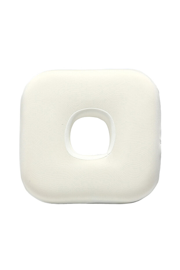 White Ear Piercing Pillow for Side Sleepers, CNH and Ear Pain Ear Inflammation,with an Ear Hole Slee