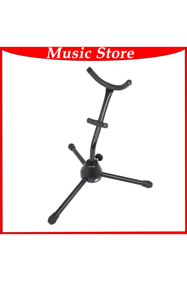 Alto Saxophone Stand Foldable Portable Saxophone Tripod Holder Support Bracket Woodwind Musical I...