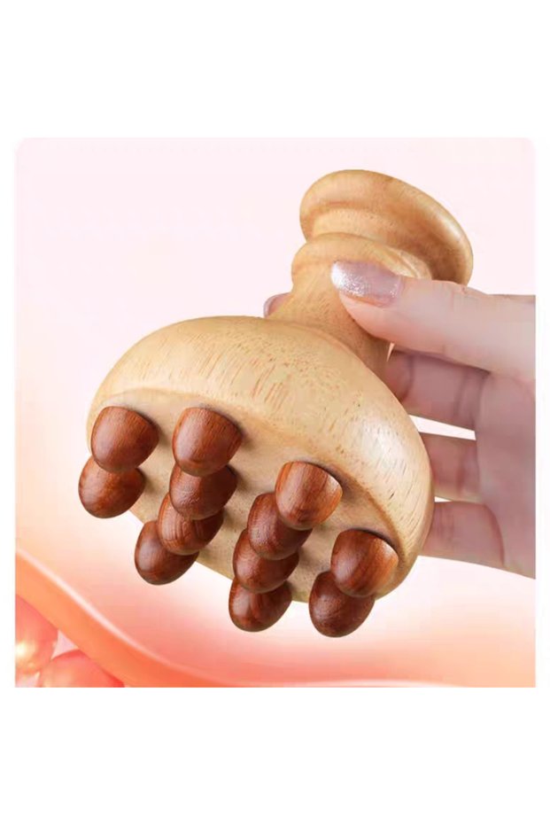DUTRIEUX Wood-1PCS Wood Therapy Massage Tools Lymphatic Drainage Massager Helps Reduce Cellulite for