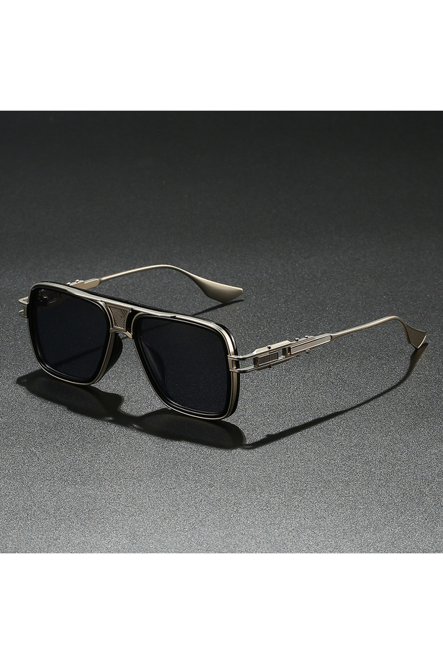 Silver Black Luxury Sunglasses Men Punk Style Pop Street Fashion Cool Uv400 Sun Glasses Women Shades