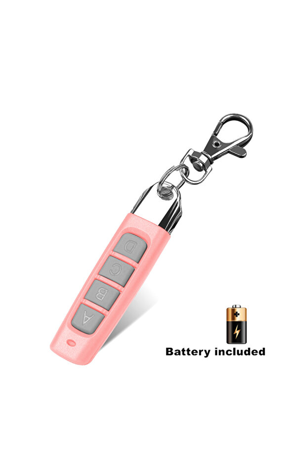 Pink Grey 10PC Remote Control 433MHZ Wireless Copy Controller For Car Key Garage Door Opener Clone C