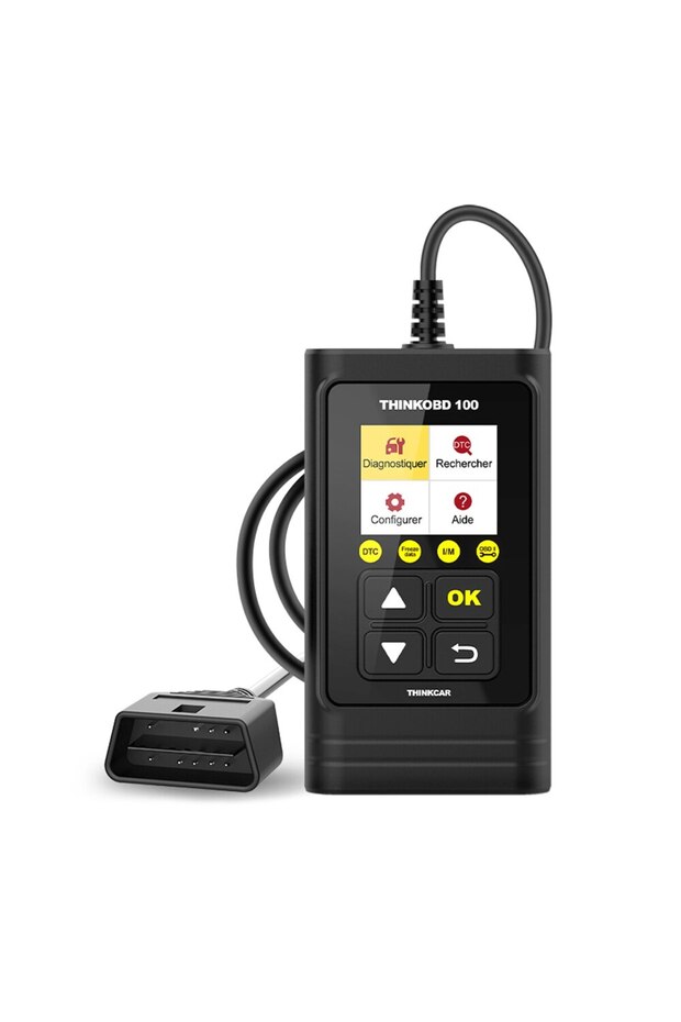 THINKOBD 100 THINKCAR THINKOBD 100 Auto OBD2 Scanner Car Code Reader Clear Code Smog Test 10 Mode OB - 1
