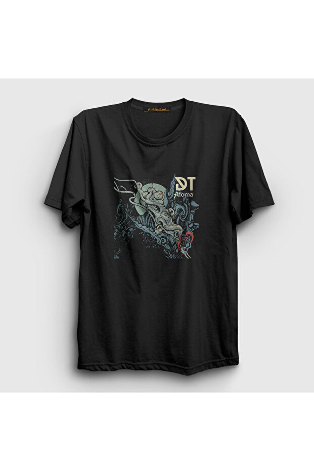 Unisex Black Atoma Dark Tranquility T-shirt137192tt