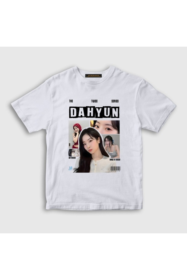 Unisex Kids White Dahyun K-Pop Twice T-Shirt 616667Tt
