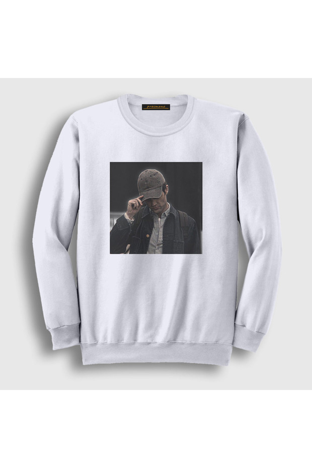 Unisex White Joe Goldberg Penn Badgley Series You Sweatshirt 582522Tt