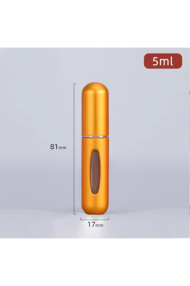 1Pc 5ml 1/5Pcs Refillable Perfume Empty Bottles With Spray Scent Pump Portable Travel Empty Cosmetic