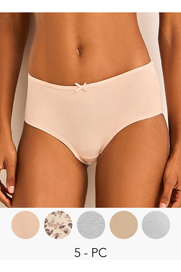 Set of 5 - Briefs with Assorted Print