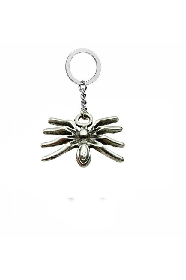 Gothic (Gothic) Spider Figured Unisex Keychain – Symbol of Power, Mystery, and Dark Elegance