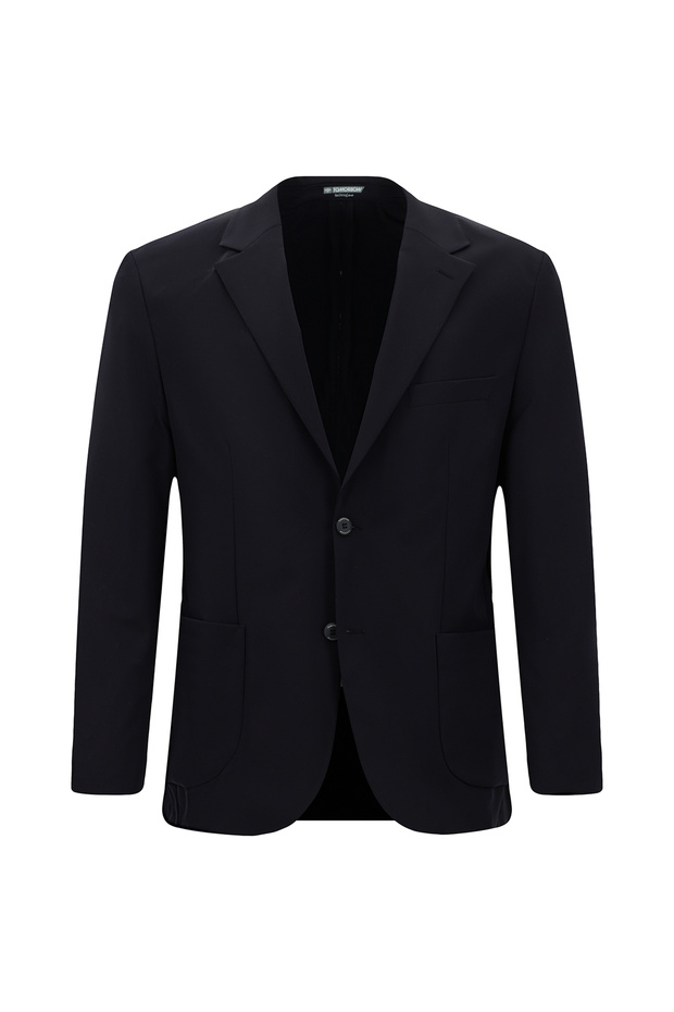 Techno-Line Hooded Unlined Plain Jacket
