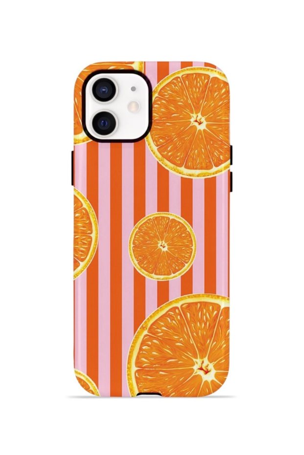 iPhone 12 Vorian Double Layer Case Sunset Orange Grove