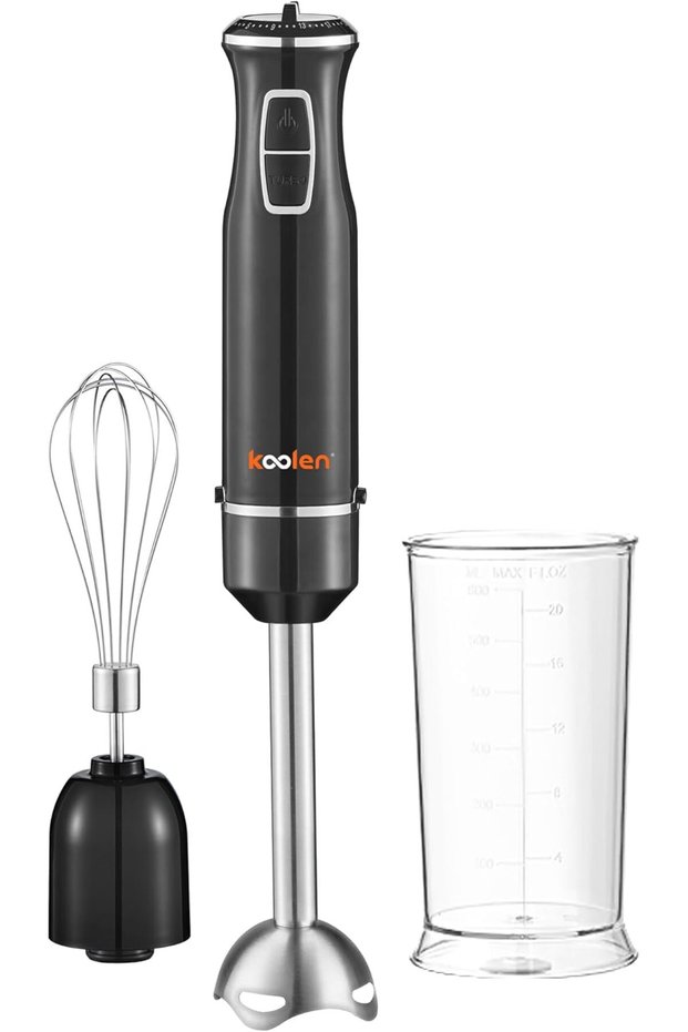 Hand Blender, 500W, 3 Functions, Black