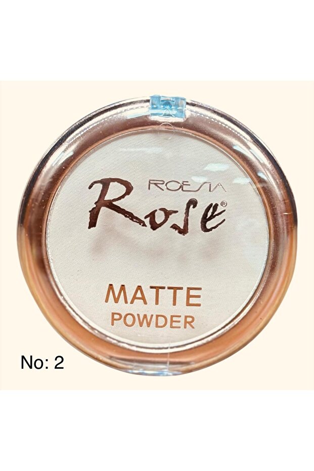 Rose Matte Powder Compact Powder 01-02-03-04 | Matte Finish Face Powder That Provides Oil Control