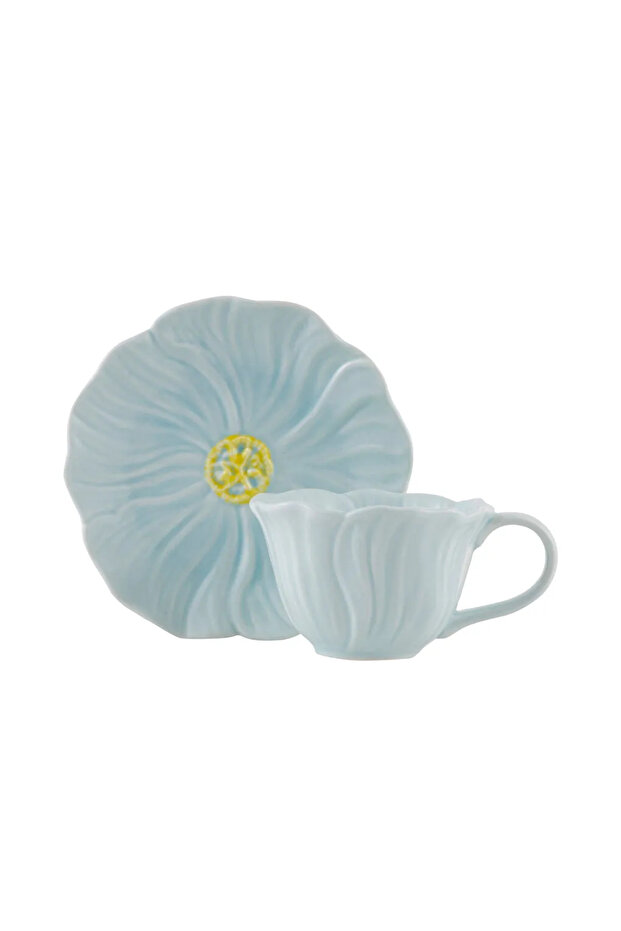 LC Waikiki LCW HOME Mavi 2 Kişilik Porselen Kahve Fincan Takımı 90 Ml ...