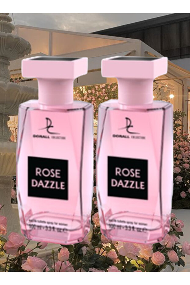 قطعتان من عطر روز دازل 100 مل