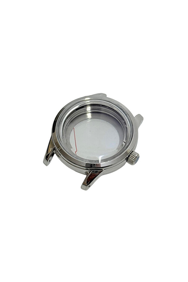 Transparent Glass Wristwatch Case 43mm (Model 1)