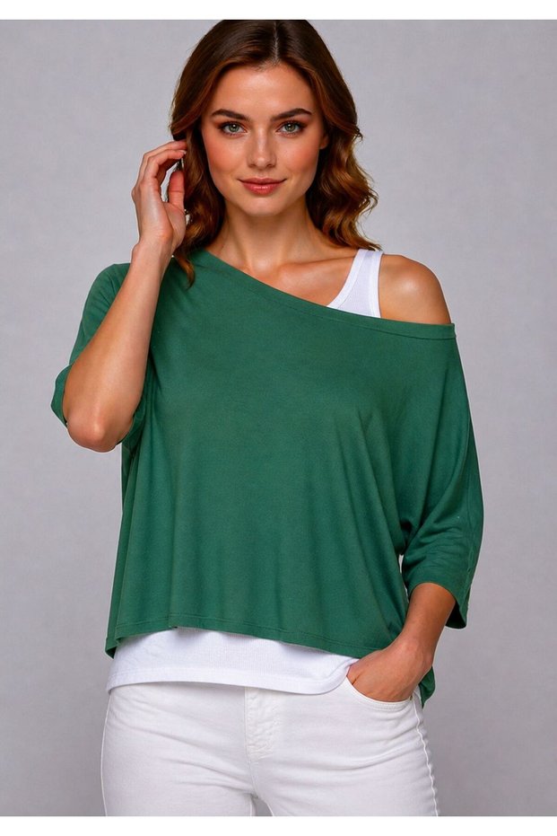 Women's Loose Set Top Knitted Viscose Camisole Swimmer Athlete Comfortable Sports Set