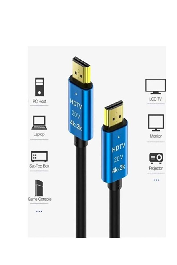 كابل HDMI فائق الدقة 4K بطول 5 أمتار 2.0V