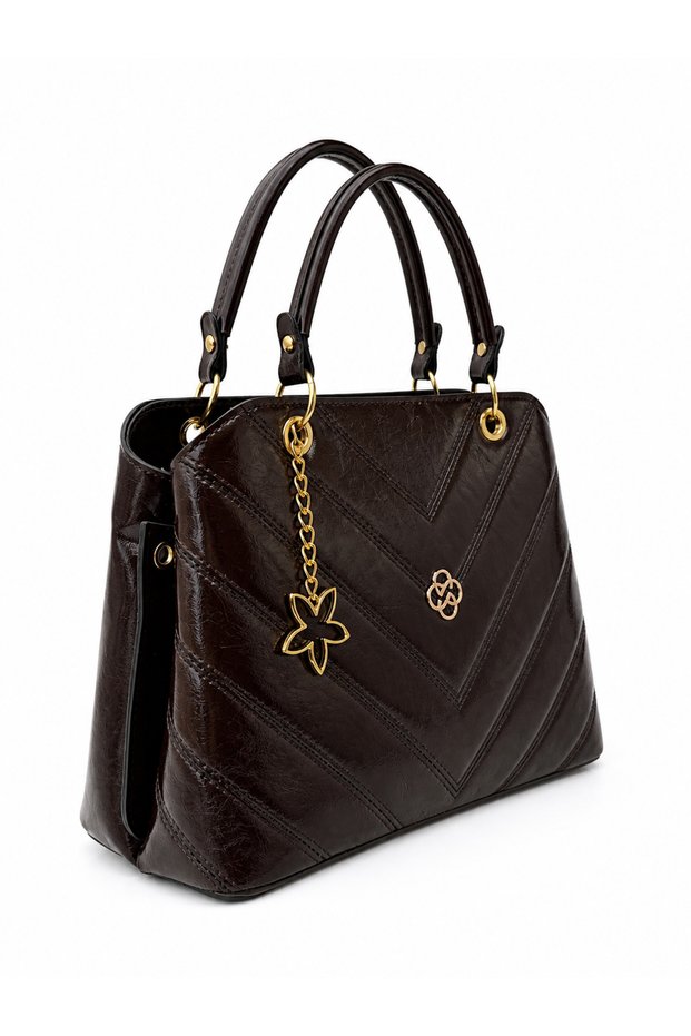 Women's / Mother's / Hand and Shoulder Bag / Adjustable Strap / Stylish Daily Bag / Embroidery Detail