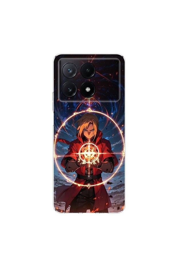 Poco X6 Pro Compatible Anime 6/1 Design Transparent Case